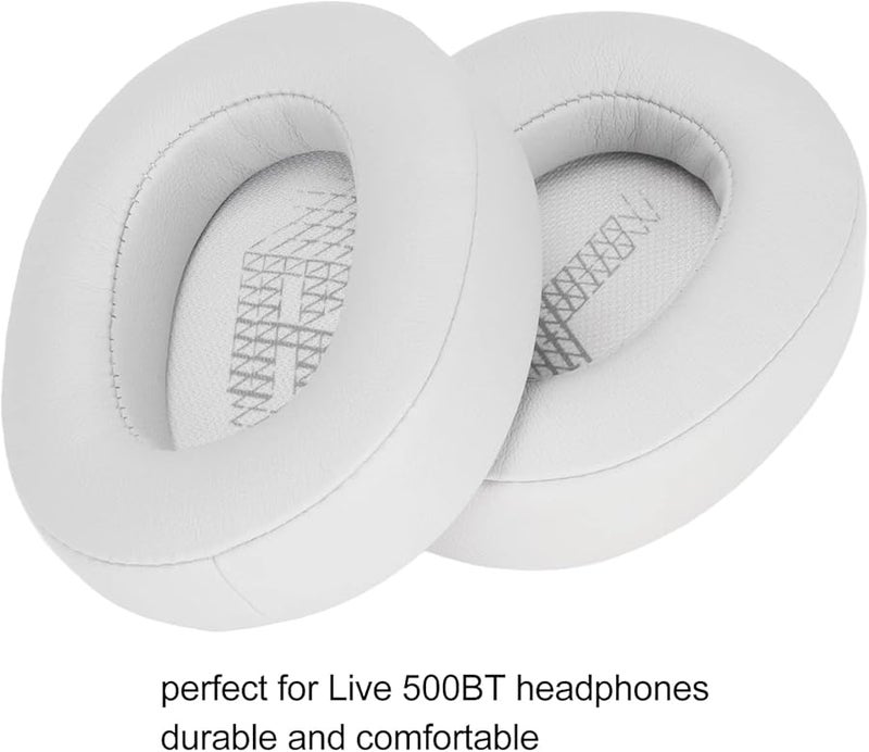 Grey Replacement Ear Pads For Philips Live 500BT Headphones Noise Cancelling Leather Sponge - Image 3