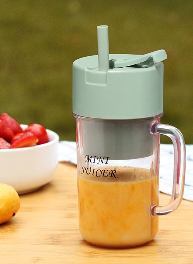 Mini Portable Blender, Blender Juicer Juice Cup Fruit Blender Portable Fruit Cup, USB Rechargeable Personal Size Juice Cup, Personal Blender for Smoothies and Smoothies, Travel Juice Cup - Image 1