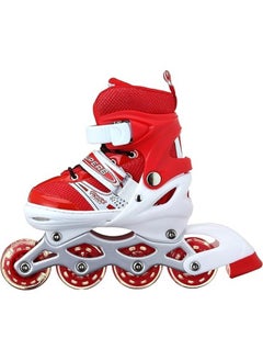 Generic ROLLO TRANS patinage 1 ROW- RED - SMALL- SIZE  - Image 2