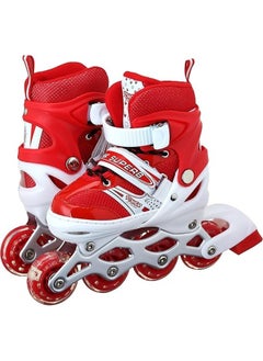 Generic ROLLO TRANS patinage 1 ROW- RED - SMALL- SIZE  - Image 3