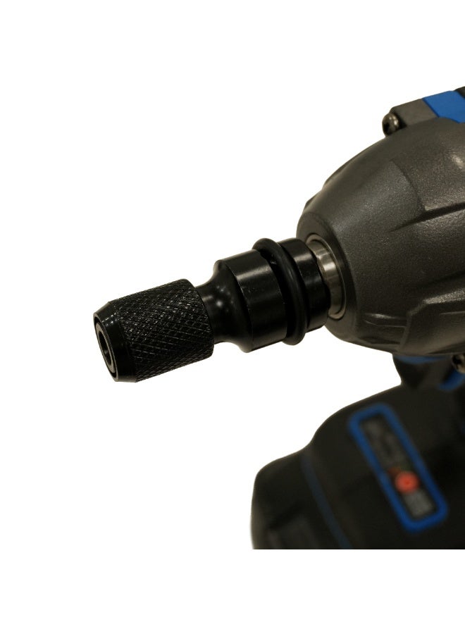 في تولز مفتاح ربط صدمي لاسلكي بدون فرشاة 42 فولت من VTOOLS مع بطاريتين - Image 4