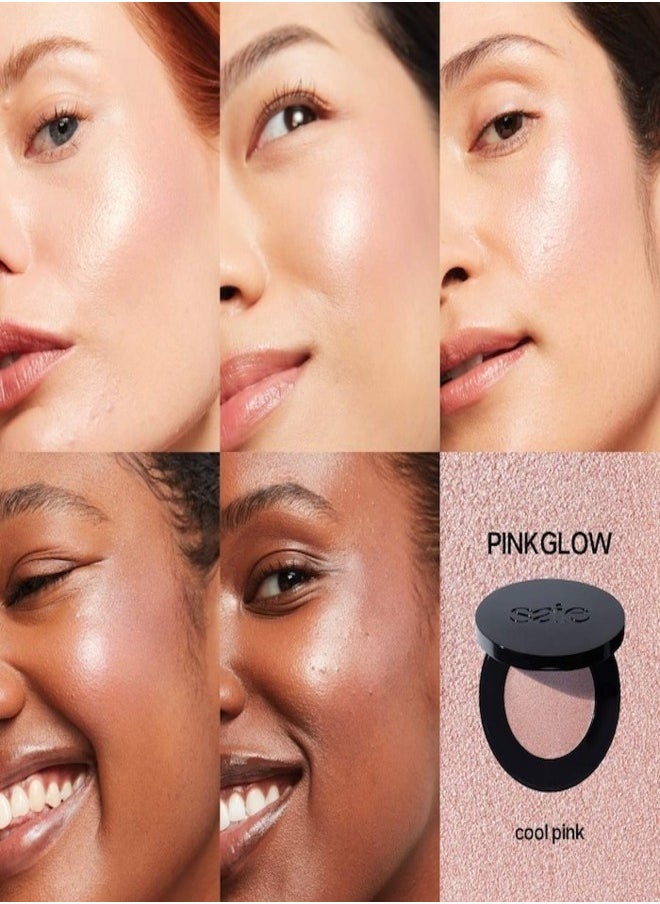 Saie Saie Glow Sculpt Multi-Use Cream Blush & Highlighter - Pinkglow - cool pink 5.8g  - Image 2