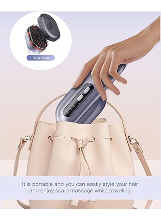 general Electric Head Massager, Oil Scalp Massage Comb, Hair Conditioner, Red Light Therapy, Anti-Hair Loss Comb, 3 Boxes of Magnetic Essential Oils, Dust Cover Protection - Image 3