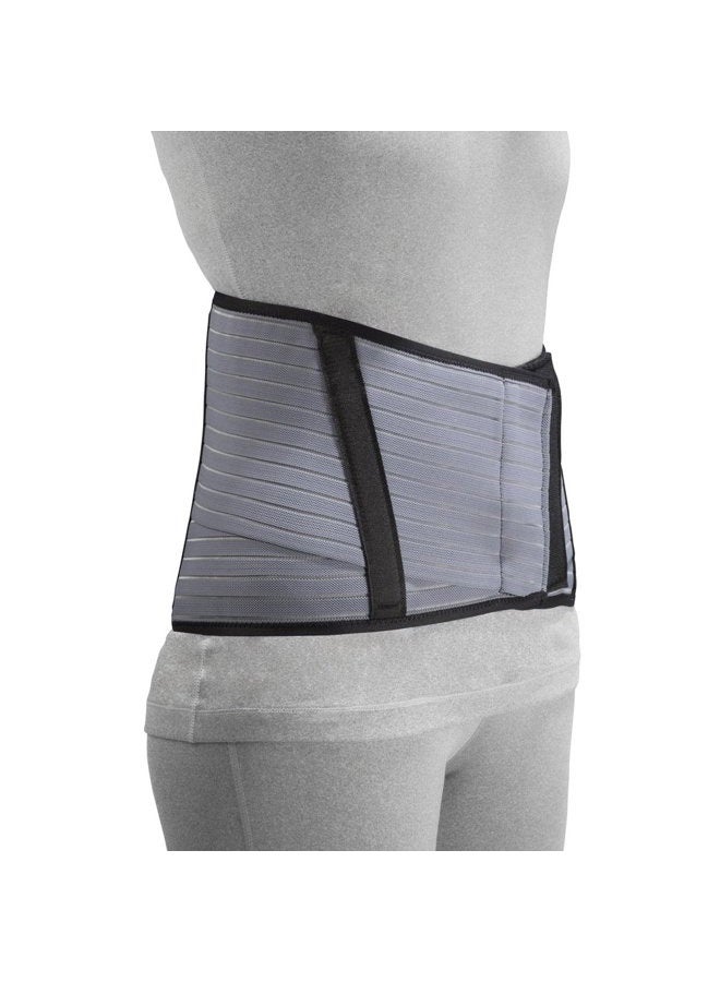 OTC Sacro Brace Select Series Back Criss-Cross Support, Grey, Small - Image 1