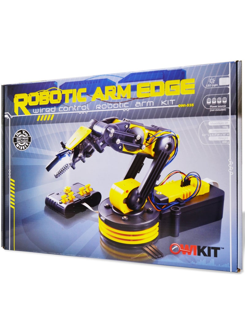 OWI Inc OWI Inc Robotic Arm Edge | No Soldering Required | Extensive Range of Motion on All Pivot Points  - Image 2