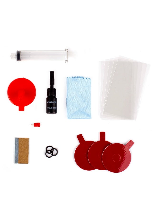 AMIO Windshield Repair Kit for Chips & Cracks – Car Glass Repair Set with Resin, DIY Fix for Stone Damage - Image 2