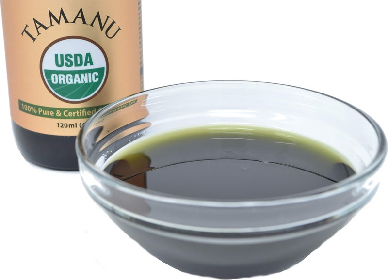 Prime Natural زيت تامانو العضوي الطبيعي من برايم - معتمد من وزارة الزراعة الأمريكية، 100% نقي، معصور على البارد، غير مكرر، بكر (4 أونصات / 120 مل) للعناية بالوجه والشعر والبشرة - مرطب طبيعي - Image 3