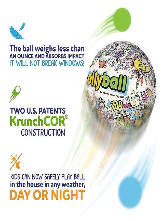 Ollyball - The Ultimate Indoor Play Ball for Kids and Parents!… (Eco Pak Two Pack) - Image 3