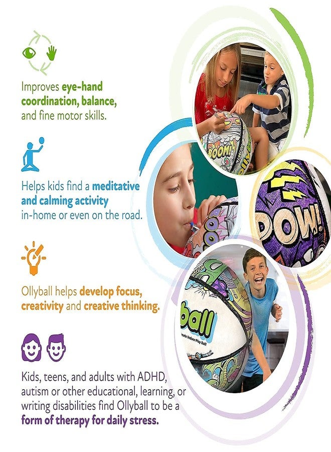 Ollyball - The Ultimate Indoor Play Ball for Kids and Parents!… (Eco Pak Two Pack) - Image 4