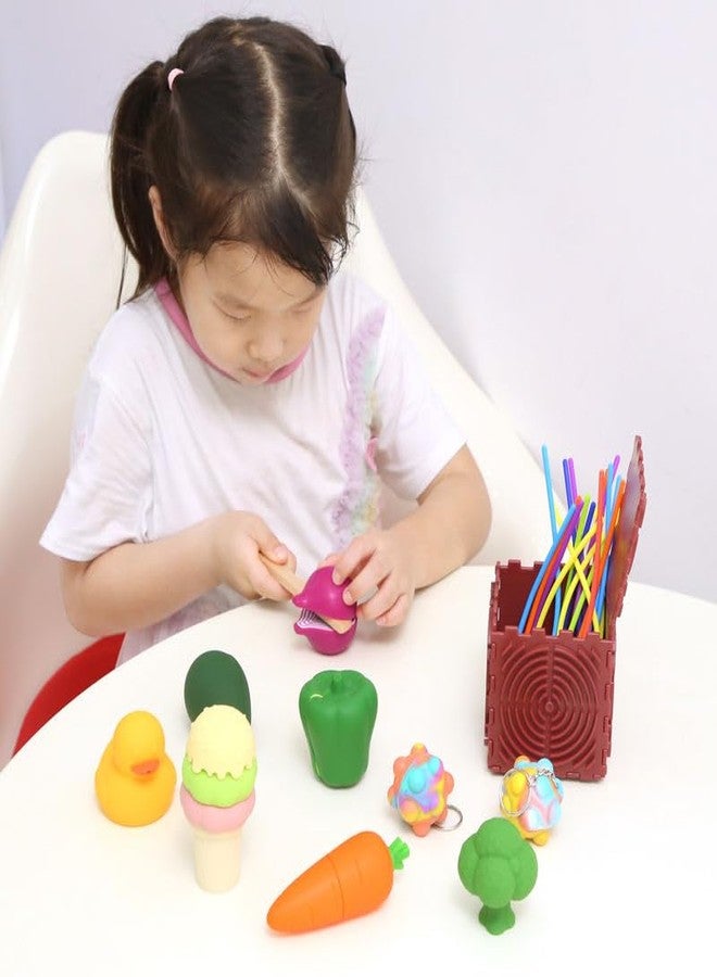 JBM Enterprises Sensory Activity Cube for Kids, Multi-Sided Textured Learning Toy with Tactile Patterns, Colorful Sensory Play Cube for Fine Motor Skills, Early Learning & Development, Multicolour - Image 4