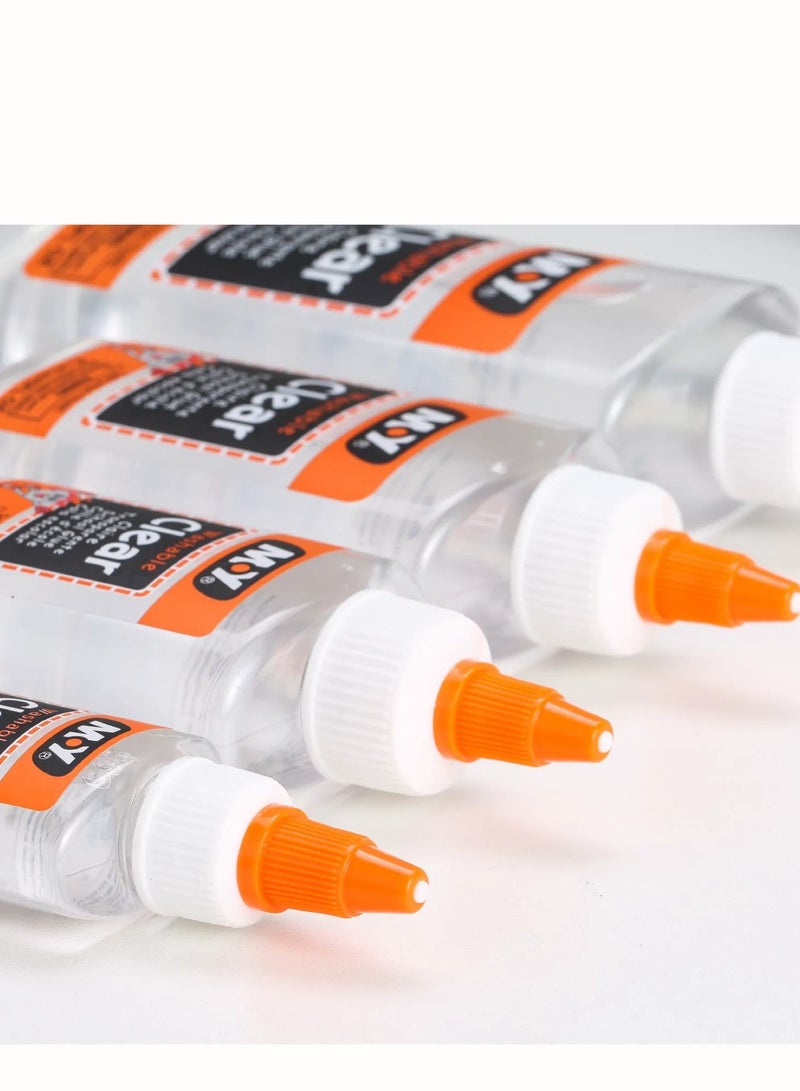 MY MY Clear Liquid School Glue, Slime & Craft Glue | 266ml Washable - Image 2