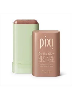 On-the-Glow Bronze - SoftGlow, Hydrating Tinted Moisture Bronzer Stick with Ginseng, Aloe Vera & Fruit Extracts, For Cheeks & Lips, 19g / 0.6oz, Paraben-Free