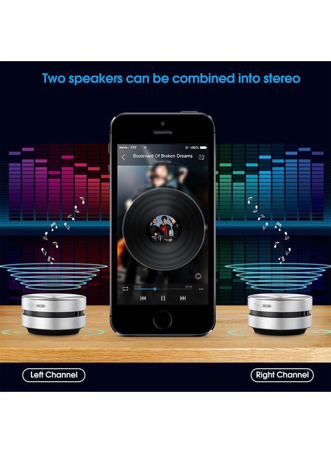 Thoraya duraMOBI Bone Conduction TWS Stereo Wireless Speaker Portable and Compact Mini Sound Box with Magnetic Adsorption Function BT Wireless Speaker  - Image 3