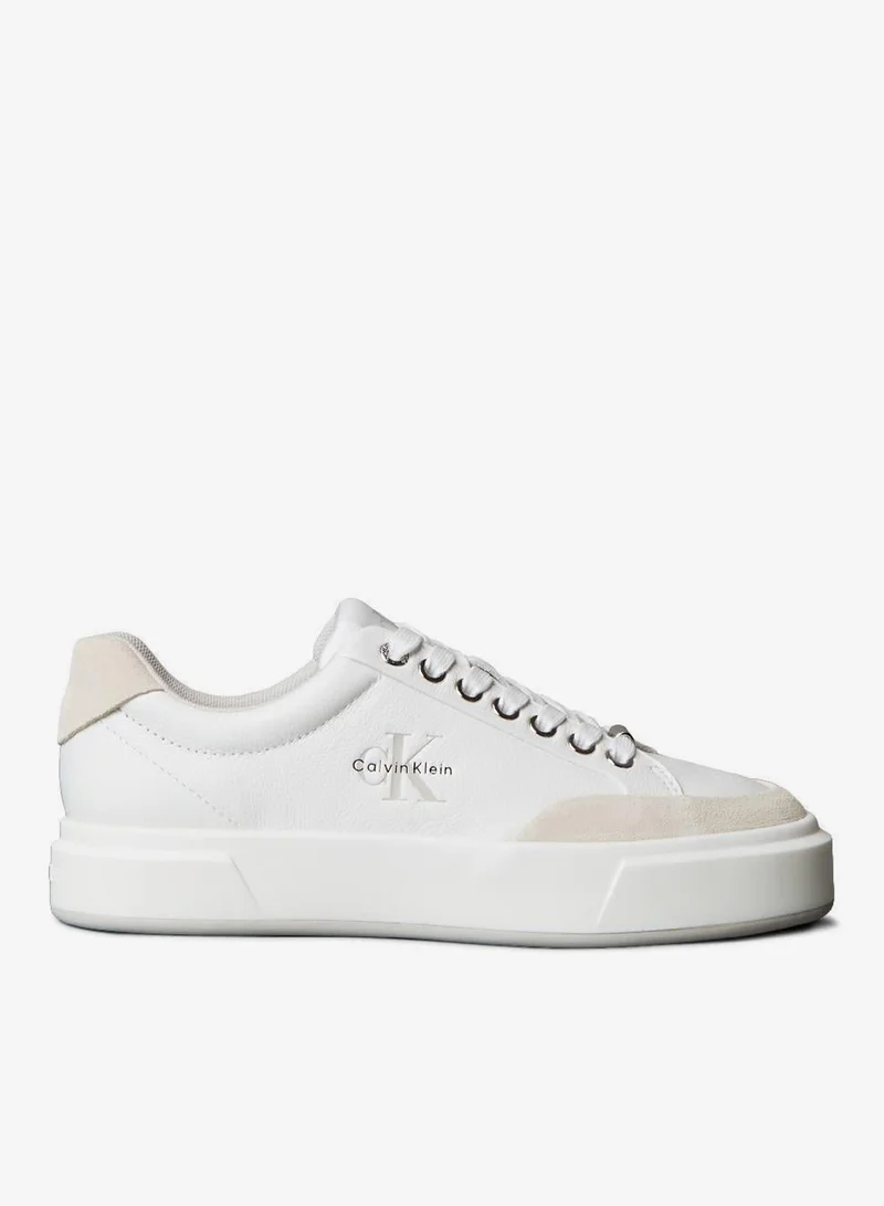 Calvin Klein Jeans Premier - Leather Signature Trainers