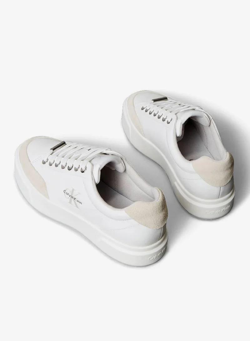 Calvin Klein Jeans Premier - Leather Signature Trainers