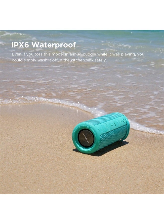 MIATONE Outdoor Waterproof Portable Bluetooth Speaker Wireless - Green - Image 3