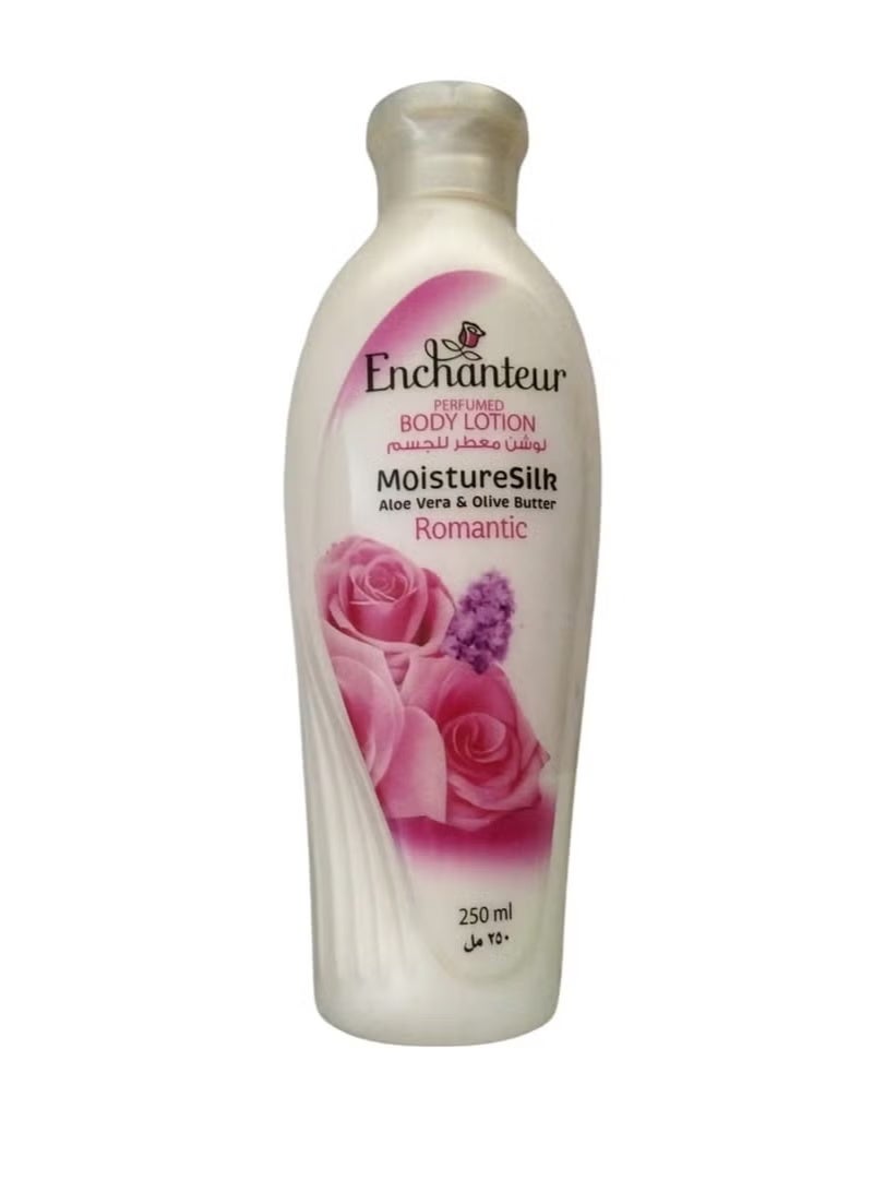انشانتر لوشن رومانتك بنعومة الحرير من انشانتر 250ملليلتر