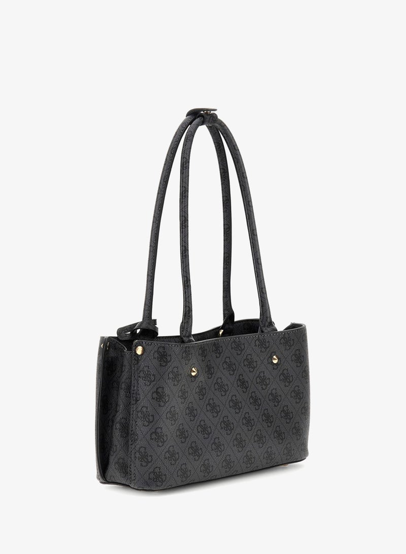 GUESS Meridian Logo Detail Satchel - Image 2