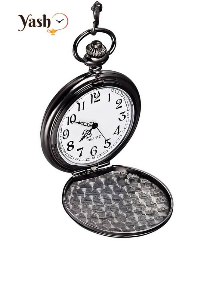 YASH Yash Retro Style I Love You Quartz Pocket Watch For Husband Wife Mom Dad Son Daughter Teacher With Chain And Yash Packaging  - Image 5