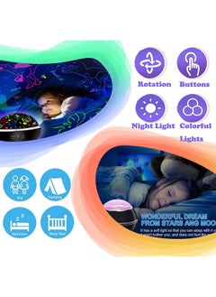 MINGKIDS Night Light For Kids,2 In 1 Rotating Projector Lamp With Dino&Vehicles Theme,Baby Night Light Ceiling Projector For Bedroom Kids Room Decor  - Image 2