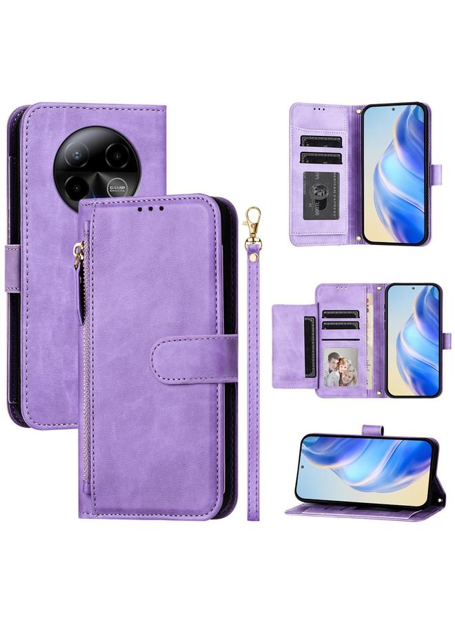 S-TOP Case For BLU Bold K50 Multi-Card Slots Zipper Wallet Leather Phone Case - Image 1