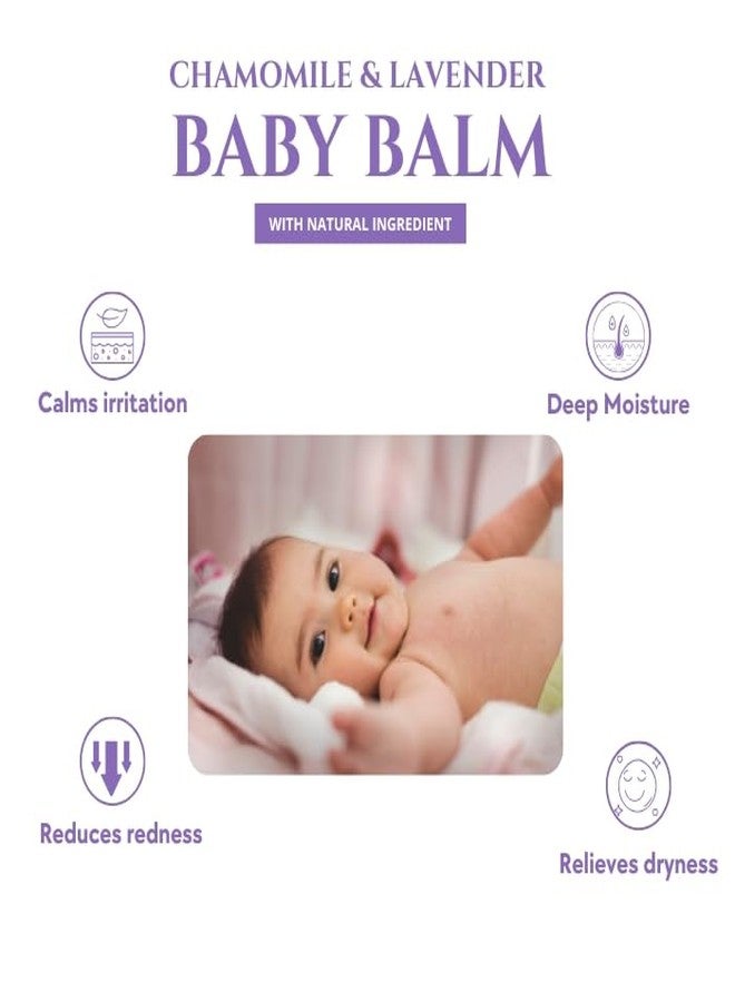 NATUUR Gentle Baby Balm 100g | Ayurvedic Formula for Babies | Relieves Swelling & Redness | Heals & Soothes Sensitive Skin | Chemical-Free | Safe for All Skin Types | Natural & Mild | Daily Use - Image 4