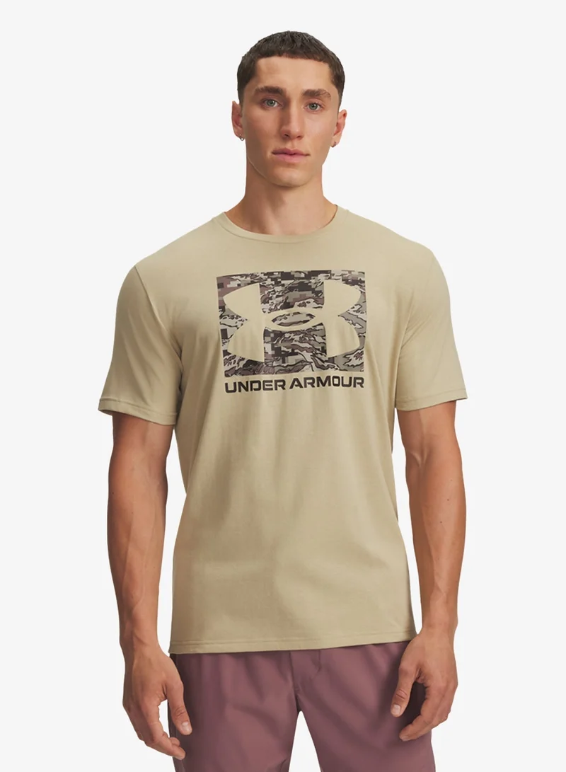 اندر ارمر تيشيرت بشعار صندوق مموه