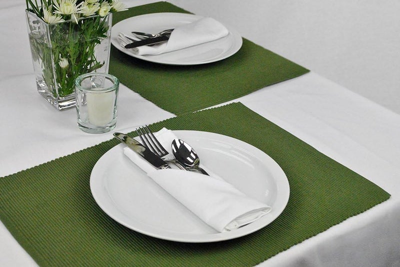 ITOS365 Cotton Dinner Napkins White - 6 Pack (18 inches x18 inches) Soft and Comfortable - Durable Hotel Quality - Ideal for Events and Regular Home Use - Image 2
