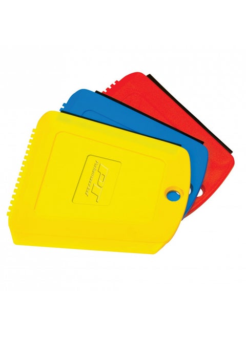 Performance Tool W9166 3-in-1 Ice Scraper with Low Profile Design and High Impact ABS Construction - Ideal for Breaking, Scraping, and Wiping Ice