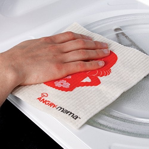 New Metro Design Angry Mama Reusable Wipes, Medium - 6.75" x 8" - Image 3