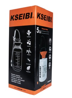KSEIBI Water Pressure Sprayer 5L, Garden sprayer, Manual pressure sprayer, Fertilizer application sprayer, Garden tools, Plant care sprayer for applications that require spraying water under pressure.  - Image 4