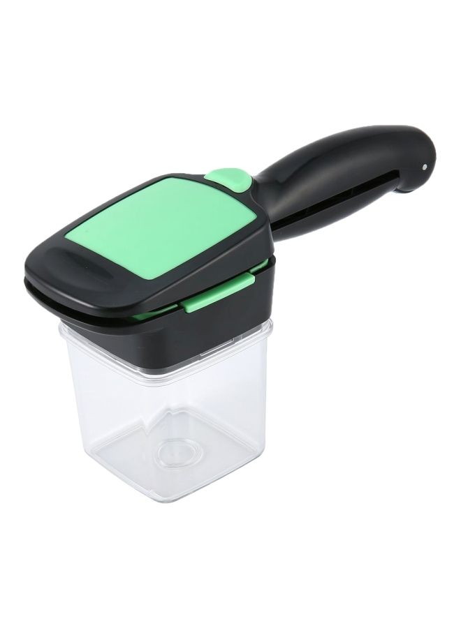 نيبمينينت قطاعة خضراوات أسود/ أخضر/ فضي 220x130x80ملليمتر - Image 1