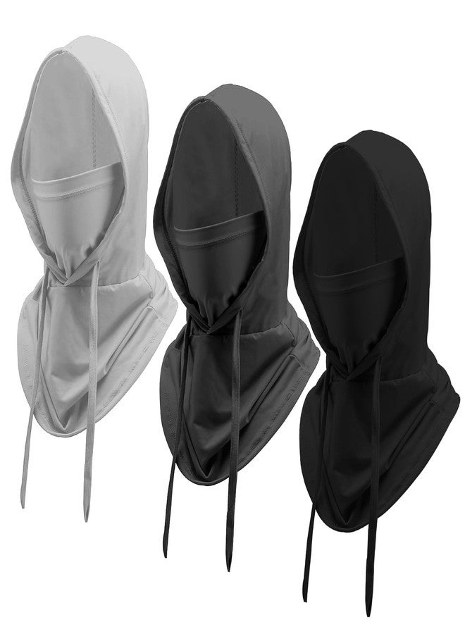 M-YOUNG 3 Pcs Cooling Balaclava Mask Summer Balaclava Sun UV Protection Hood Breathable Full Head Mask Face Cover for Men Women, 3pcs-multi, One size - Image 1