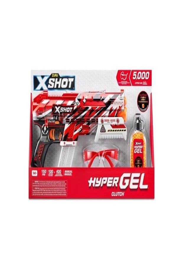 ZURU X-Shot Hyper Gel Clutch Blaster(5,000) for Age 14+ - Image 1