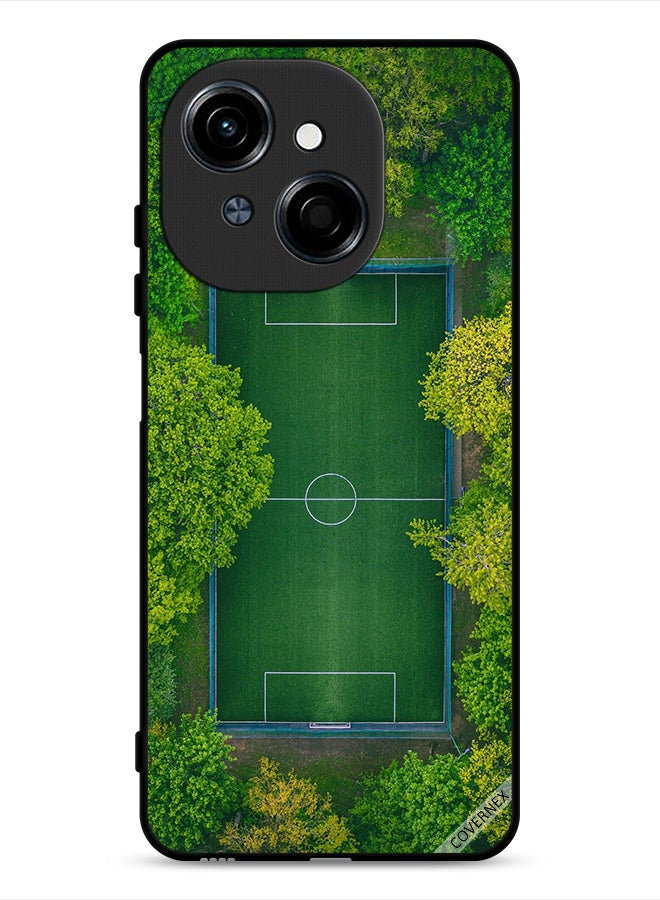 Covernex Tecno Spark Go 1S 4G Protective Case Cover Football Ground View - Image 1