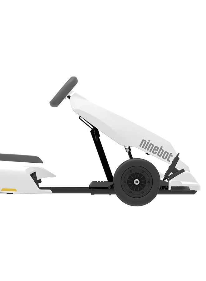 Segway-Ninebot سيجواي ناينبوت جو كارت كيت V2 مع ناينبوت ميني برو V2 | سرعة قصوى 24 كم/ساعة | مدى يصل إلى 15 كم (9 أميال) | هيكل قابل للتعديل | التحكم عبر التطبيق | مقاوم للماء بمعيار IPX4 | مصمم ليناسب معظم المستخدمين | سهل الحمل والتنقل - Image 2