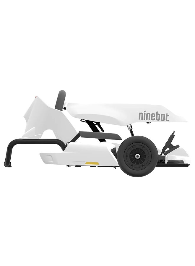 Segway-Ninebot سيجواي ناينبوت جو كارت كيت V2 مع ناينبوت ميني برو V2 | سرعة قصوى 24 كم/ساعة | مدى يصل إلى 15 كم (9 أميال) | هيكل قابل للتعديل | التحكم عبر التطبيق | مقاوم للماء بمعيار IPX4 | مصمم ليناسب معظم المستخدمين | سهل الحمل والتنقل - Image 3