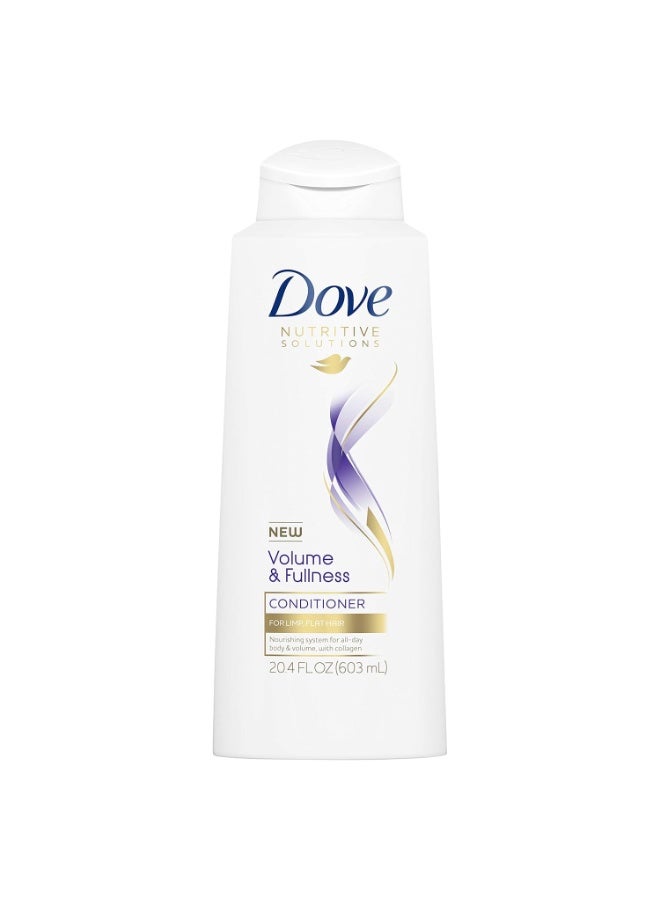 Dove Nutritive Solutions Conditioner Volume & Fullness 20.4 fl oz (Pack of 2)
