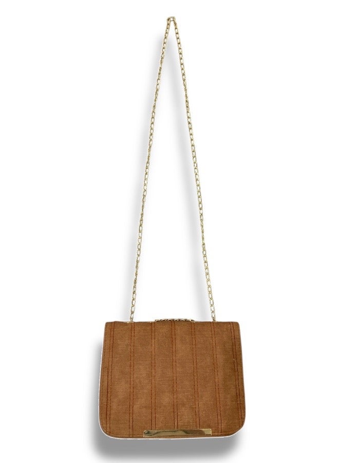 A havan imported leather crossbody bag with elegant details and practical compartments. - Image 2