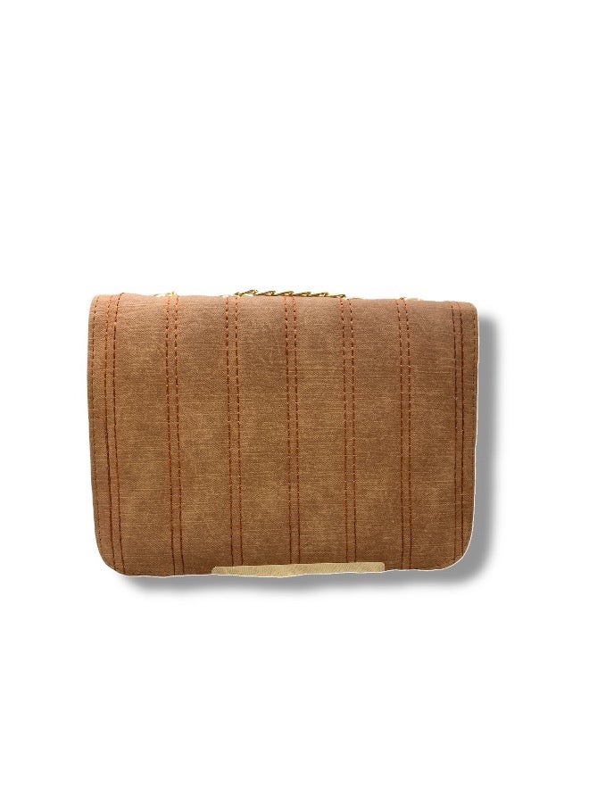 A havan imported leather crossbody bag with elegant details and practical compartments. - Image 3