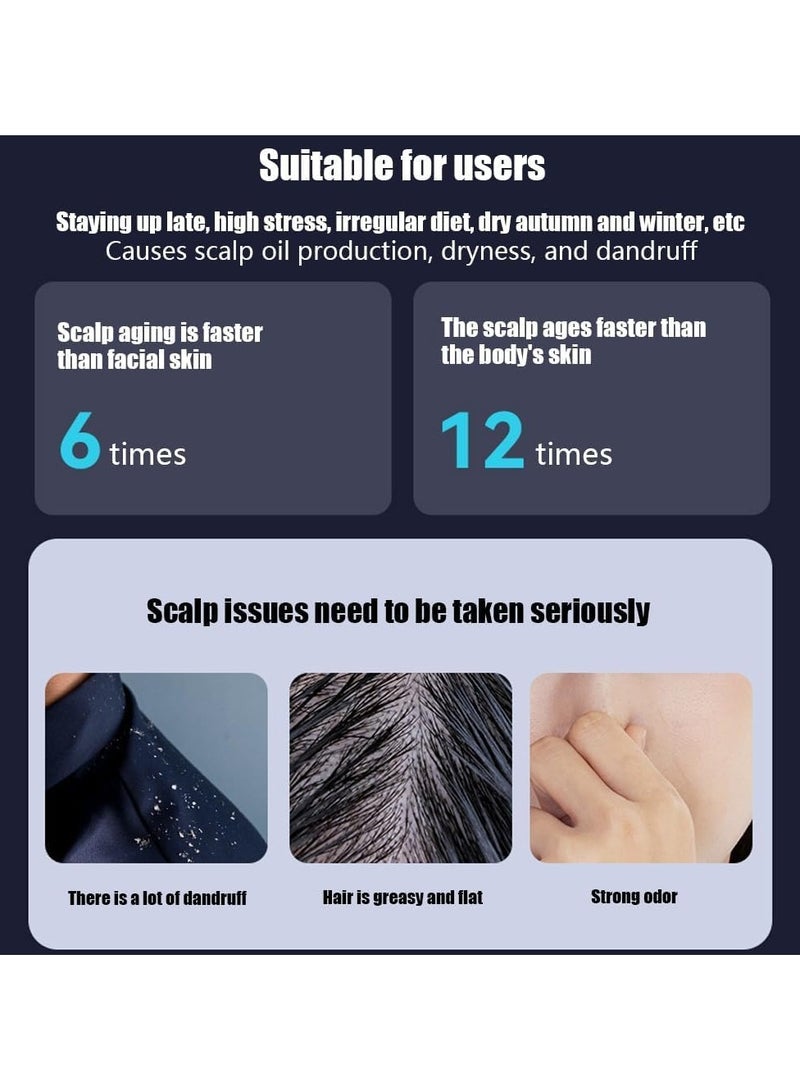 general Electric dandruff comb, lice comb, flea comb, head care dandruff comb, bristle hair care beauty comb for scalp dandruff removal, suitable for kids cats and dogs - Image 5