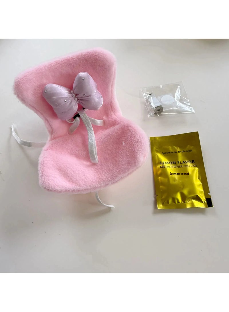 general LABUBU Car Aromatherapy Sofa Ornament 2nd Generation Sit Party Doll Safety Seat 15cm Accessories - Image 2