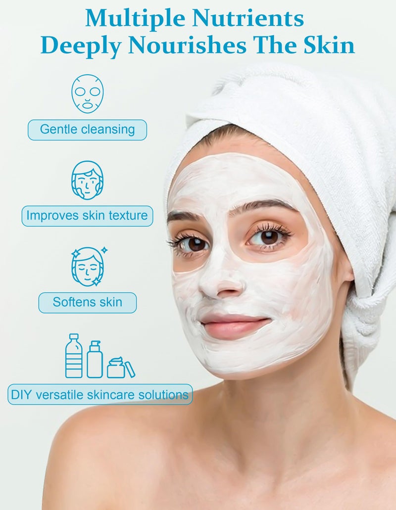 Jutqut Freshwater Pearl Powder Organic, 100g100% Natural Pearl Powder,DIY Skincare â€”DIY Antioxidant, Deep Cleansing, Pore-Shrinking, Anti-Aging Mask - Image 4