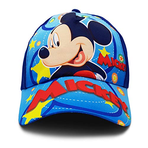 VRITRAZ Polyester Cartoon Character Printed Little Baseball Cap for Kids, Baby Girls & Boys 3-12 Years, Blue - Image 4