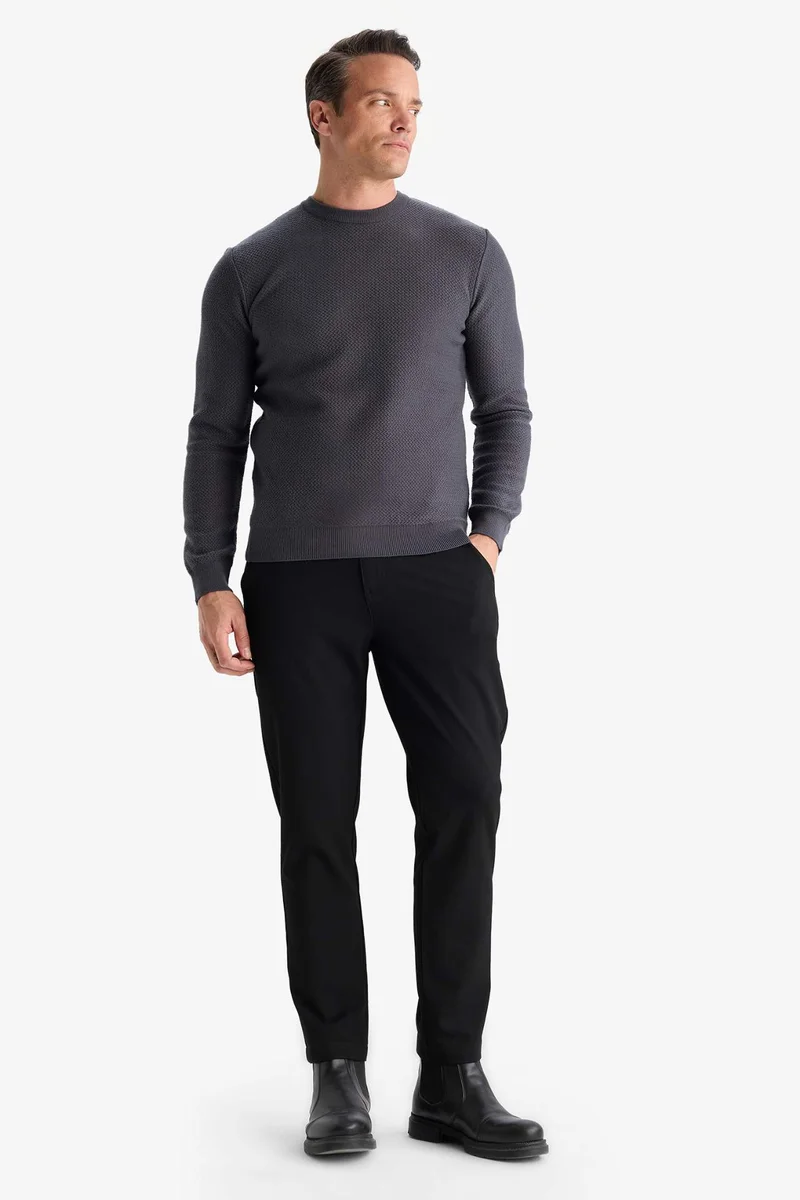 DeFacto Standard Fit Crew Neck Knitwear Pullover