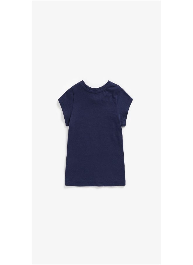 mothercare Navy T Shirt  - Image 2
