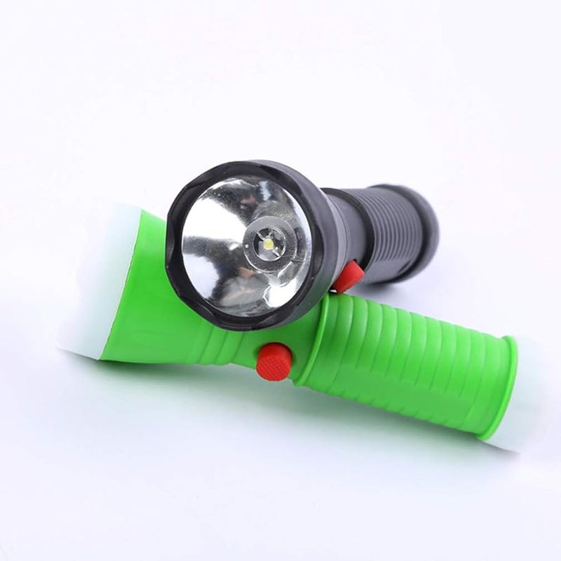 4Pcs Mini LED Flashlights Assorted Colors for Outdoor Hiking Camping Party Favors - Image 4