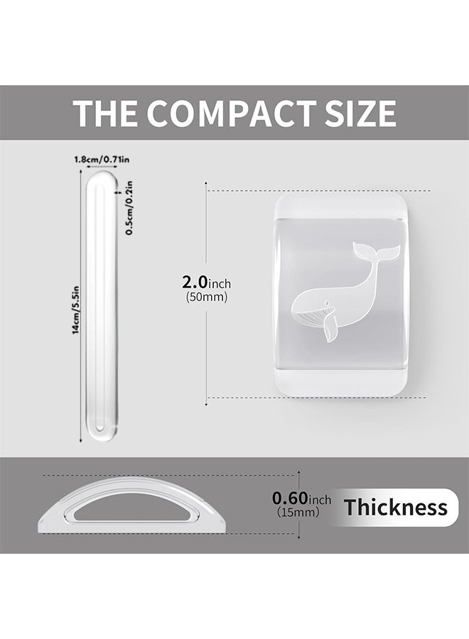 GD 72 Pcs Safety Corner Protectors Guards, Clear Furniture Corner Guard, Transparent Corner Guards for to Cover Sharp Furniture, Table Edges, Cupboard, Stool Corners and Protection of Children's Safety - Image 2