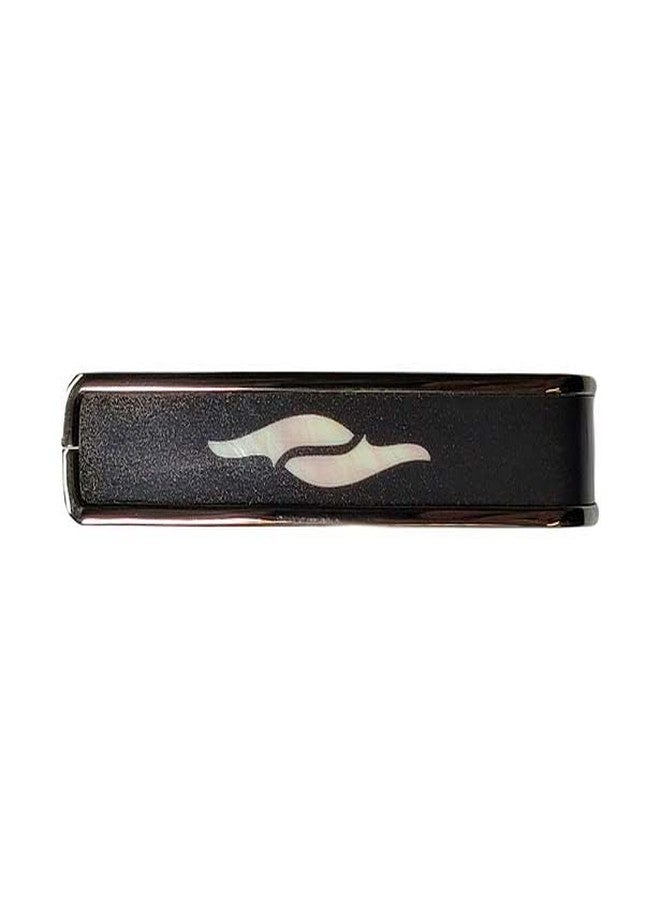 Thalia Taylor Black Chrome Finish Capo - Koa w/Black Taylor Logo - Image 2
