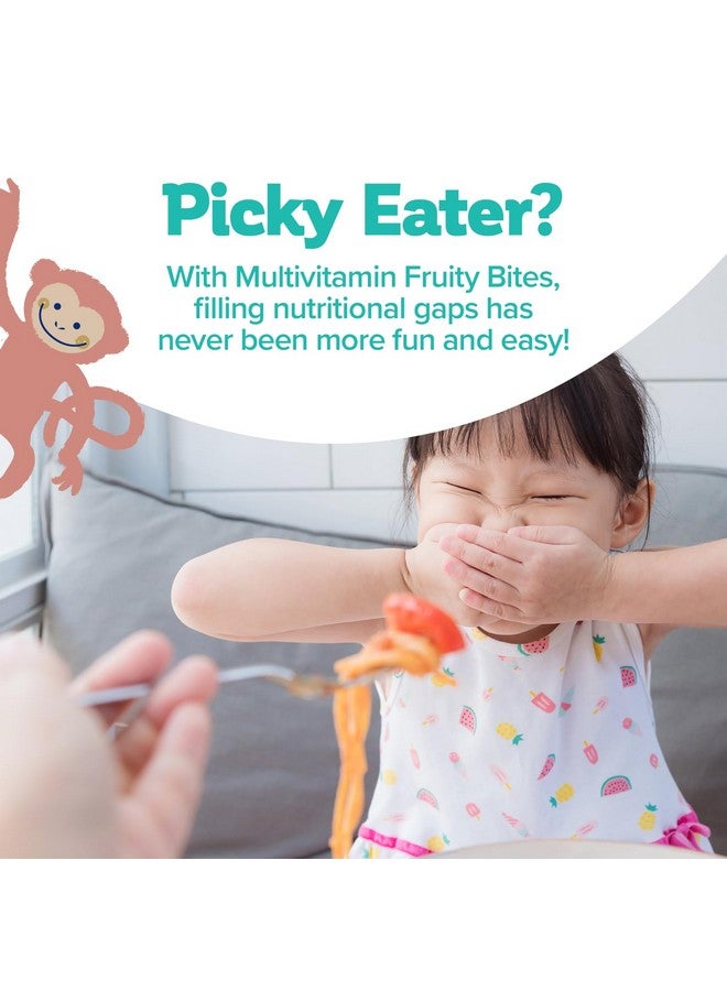 Biostime Kids Multivitamin Gummies with Probiotics & 11 Essential Vitamins (Ages 4+) | Multivitamin for Kids | No Added Sugar Fruity Bites | Free from Top 9 Allergens | 50 Count - Image 3